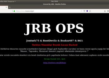 Hür ve Kabul Edilmiş Masonlar Büyük Locası Hacklendi