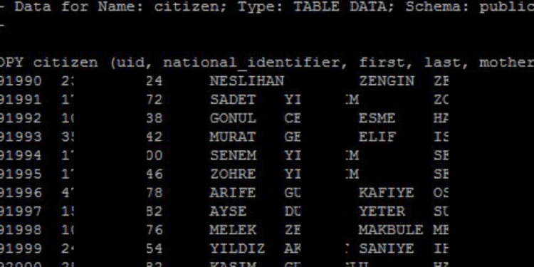 50 Milyon Vatandaşın Verileri Sızdı.. Herkes Risk Altında