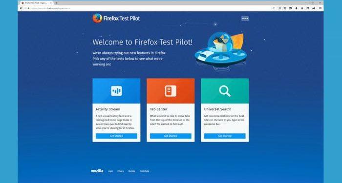 Mozilla Test Pilotu Eklentisini Duyurdu