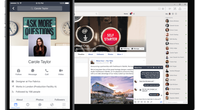 Facebook Workplace’i (Facebook At Work) Duyurdu