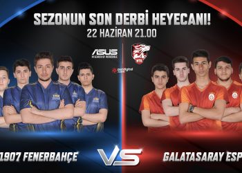 ASUS Wolfteam Ligi Mavi Sezonun son haftasında derbi heyecanı 1907 Fenerbahçe – Galatasaray Espor