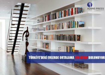 Türkiye’de Evlerde Ortalama 179 Kitap Bulunuyor