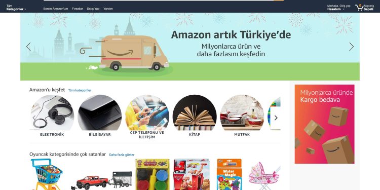 Amazon Türkiye’deki Faaliyetlerine Başladı