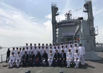 STM Tarafından Geliştirilen Denizde İkmal Gemisi Pakistan’a Teslim Edildi