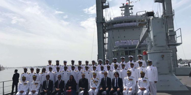 STM Tarafından Geliştirilen Denizde İkmal Gemisi Pakistan’a Teslim Edildi