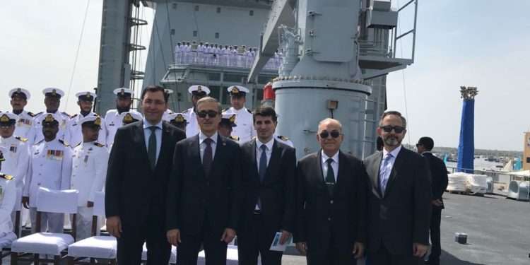 STM Tarafından Geliştirilen Denizde İkmal Gemisi Pakistan’a Teslim Edildi