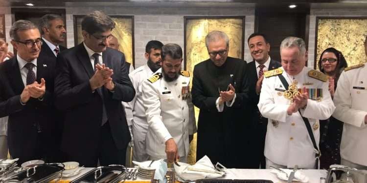 STM Tarafından Geliştirilen Denizde İkmal Gemisi Pakistan’a Teslim Edildi