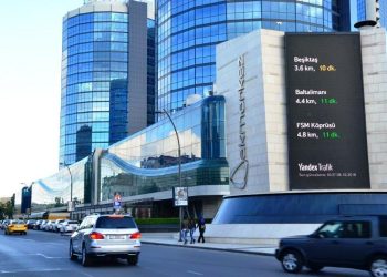 Anlık Trafik ve Yol Bilgileri, Açıkhava LED Ekranlarda