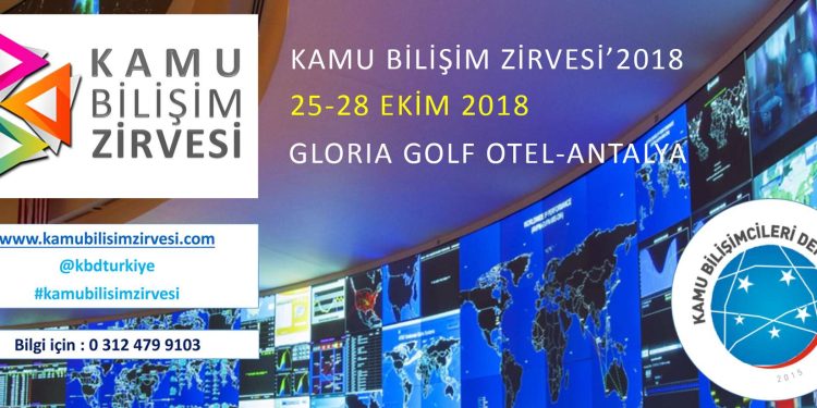 Kamu Bilişimciler (KBD) 25-28 Ekimde Antalya’da…