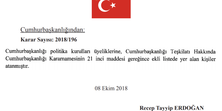 Cumhurbaşkanlığı Bilim, Teknoloji ve Yenilik Politikaları Kurulu Üyeleri Atandı