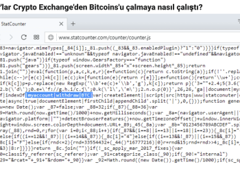 StatCounter Analitik Kodları, Bitcoin Çalmak için Hacklendi