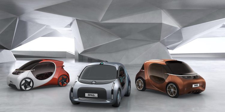 BASF ve Guangzhou Automobile 3 Elektrikli Konsept Araba Tanıttı