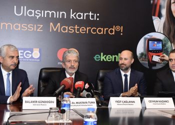 Ankara’da Temassız MasterCard Toplu Taşıma Uygulaması Başlatıldı