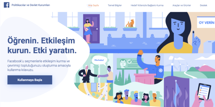 Facebook, 31 Mart Seçimleri Öncesi “Politikacılar ve Devlet Kurumları” Sayfasını Türkçe Olarak Kullanıma Sundu