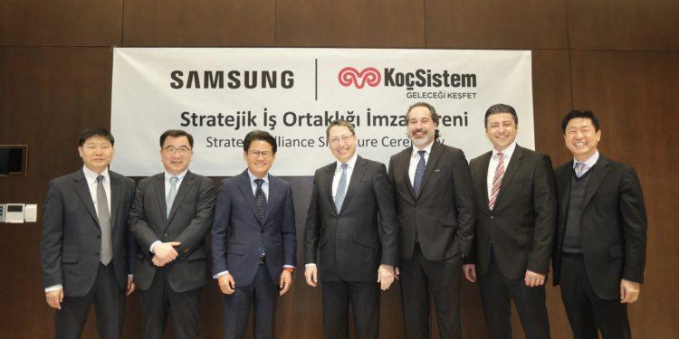 Koçsistem ve Samsung’tan Bölgesel Stratejik İş Ortaklığı İmzaladı