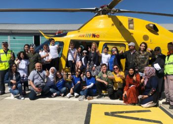 Kaan Air’in Helikopteri Çocuklar İçin Havalandı