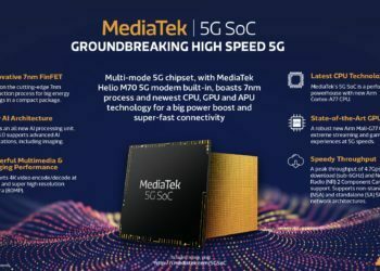 Mediatek’ten 5G için Özel Yeni İşlemci