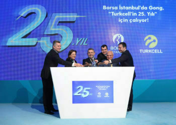 Borsa İstanbul’da Gong “Turkcell’in 25. Yılı” için Çaldı