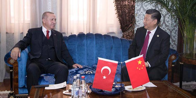 Erdoğan, Çin Cumhurbaşkanı Xi ile Bir Araya Geldi