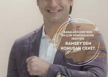 Babalar Günü için, Ramsey Konuşan Ceket Üretti