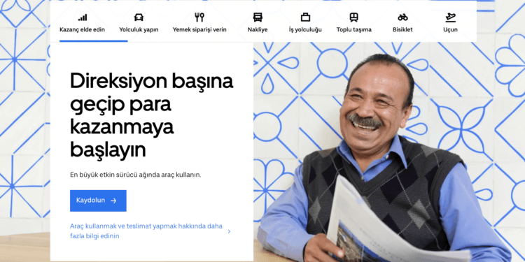 Uber’e Kayıtlı Taksi Sayısı 4 Binden Fazla
