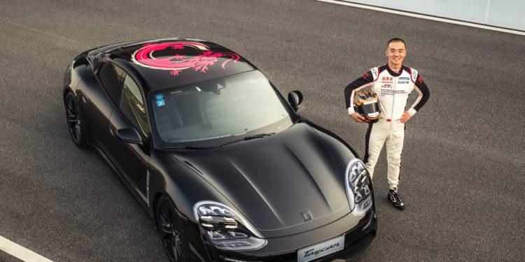 Porsche Taycan Çin’de İlk Kez Piste Çıktı
