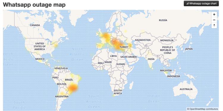 Whatsapp’da Çökmeler Yılı : 2019