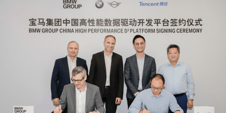 BMW ve Tencent Sürücüsüz Otomobil İçin Veri Merkezi Kuruyor