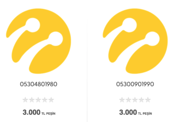 Turkcell 3000 TL’ye Özel Numara Satışı Yapıyor