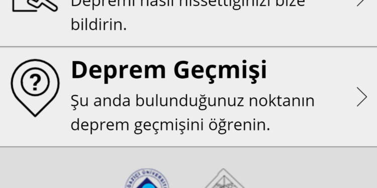 Ülkenin Deprem Analizi için Bu Mobil Uygulamayı Yükleyin