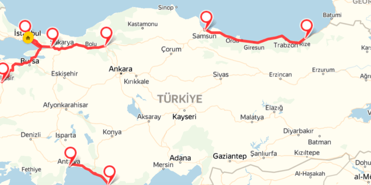 Yandex Navigasyon, Kurban Bayramında Yola Çıkılacak İdeal Gün ve Saatleri Açıkladı