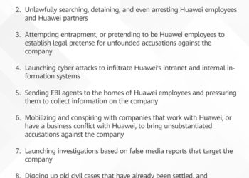 Huawei, ABD’yi Kendisine Siber Saldırı Yapmakla Suçladı
