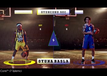 Basketbolun Yıldızları Bilgisayar Oyunundan Sesleniyor