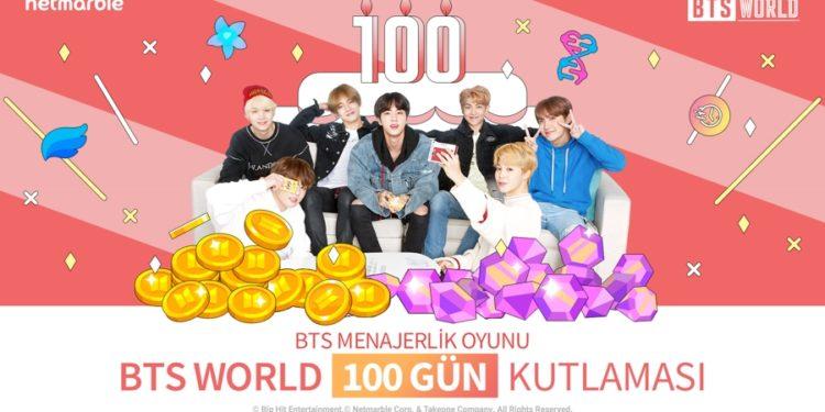 BTS WORLD Oyununda “100 Gün Kutlaması” Başlıyor