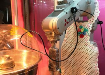 Pamuk Şekeri Yapan Japon Robot Üretim Sanayisinin de Sağ Kolu