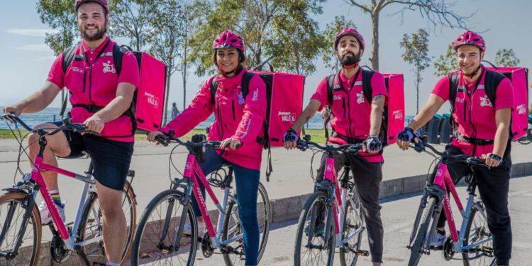 Yemeksepeti Vale’de Bisikletli Kurye Dönemi Başladı