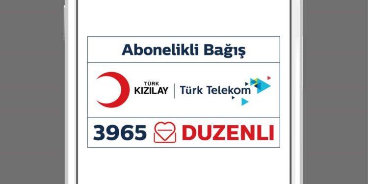 Türk Telekom’dan Ülkenin İlk Abonelikli Bağış Sistemi