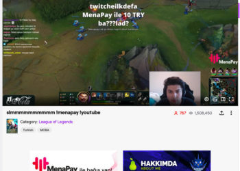 Twitch İzleyicisinden MenaPay Kripto Parasıyla İle Yayıncılara Bağış