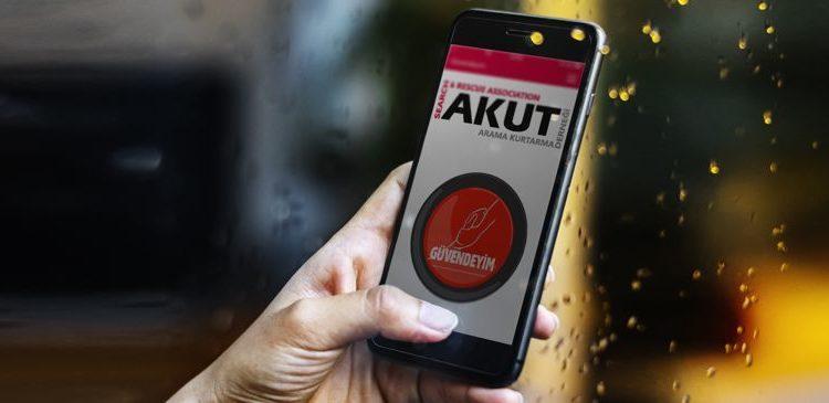 AKUT’tan GÜVENDEYİM Uygulaması