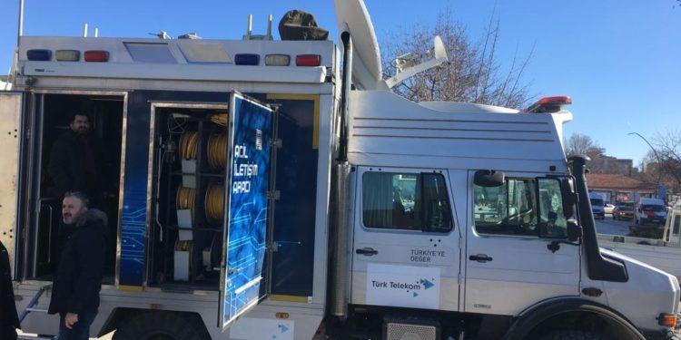 Türk Telekom Elazığ Deprem Bölgesindeki İletişim Çalışmalarını Raporladı