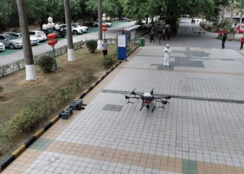 DJI Dronlar Koronavirüs’le Savaşıyor