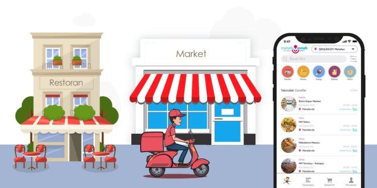 Mahalle Esnafı da Sanal Market Pazarında