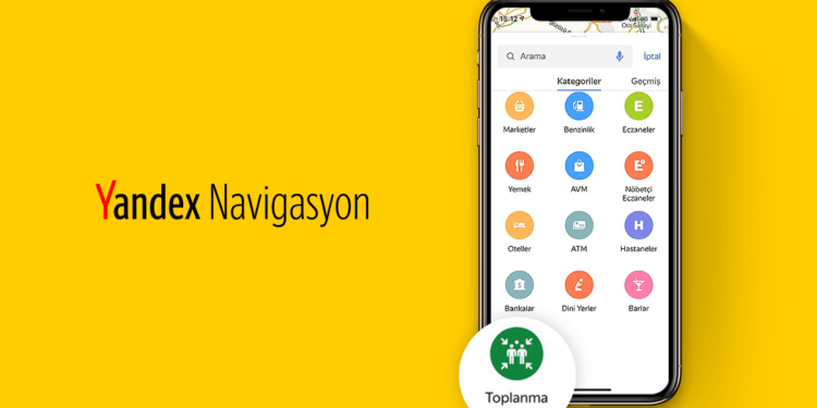 Yandex , Afet Toplama Alanlarını Göstermeye Başladı