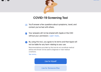 Apple, COVID-19 Ön Tespit Sitesi ve Uygulaması Açtı