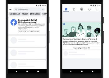 Facebook, COVID-19’un Türkiye’de Yayılmasını Önlemek İçin Çalışma Yaptığını Açıkladı