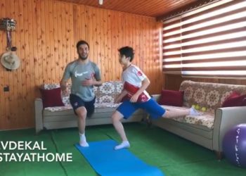 Olimpik Sporcular ile Evde Spor Yap Türkiye