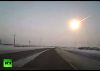 Sibirya’da Havada Patlayan 7.000 Tonluk Meteor, 4.000 Binanın Camlarını Patlattı