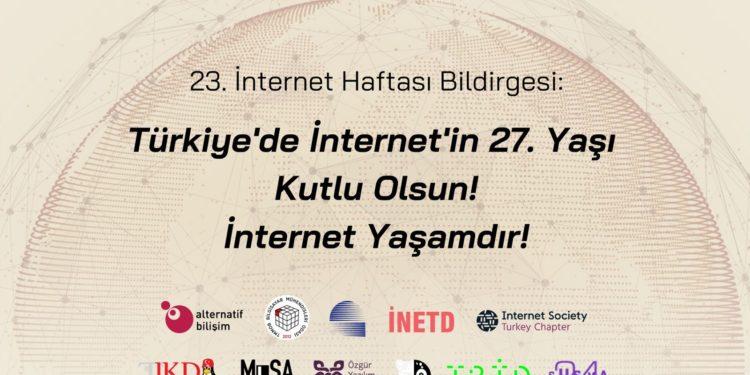 STK’lar 27. İnternet Haftası için Bildirge Yayınladı