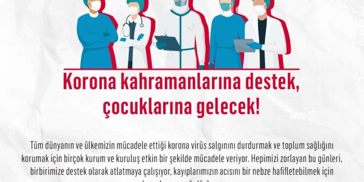 Türk Eğitim Vakfı Korona Kahramanlarına Vefa Fonu Umut Olacak