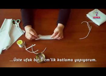 İsmek’ten Kendi Maskesini Dikmek İsteyenlere Öneriler